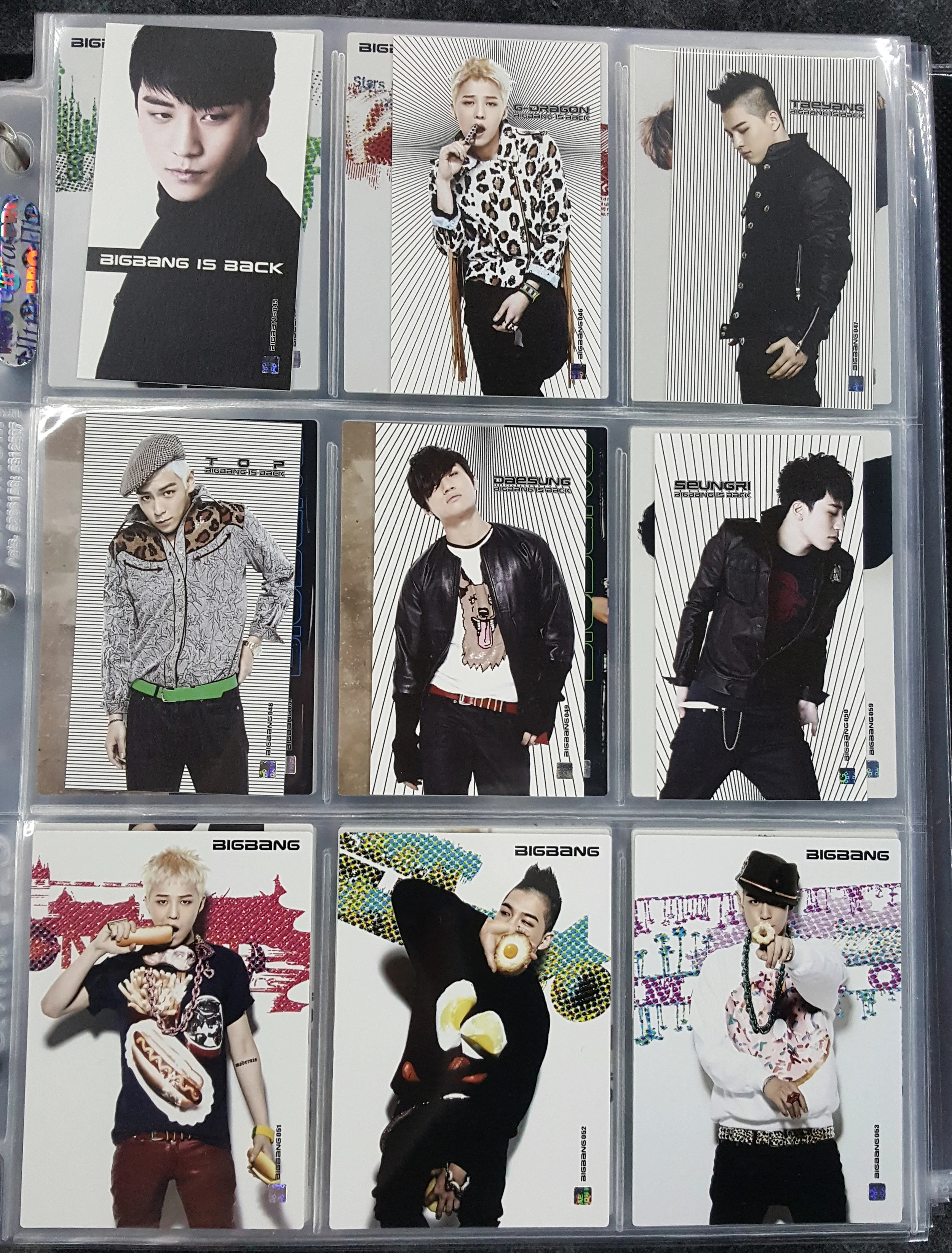 2011 - Official Collection Cards - Full Set of 100 — my BIGBANG